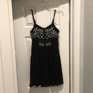 Express Black Spaghetti Strap Dress size xs